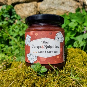 Miel, cacao et noisettes bio