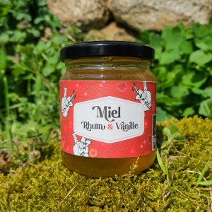 Miel, rhum et vanille bio